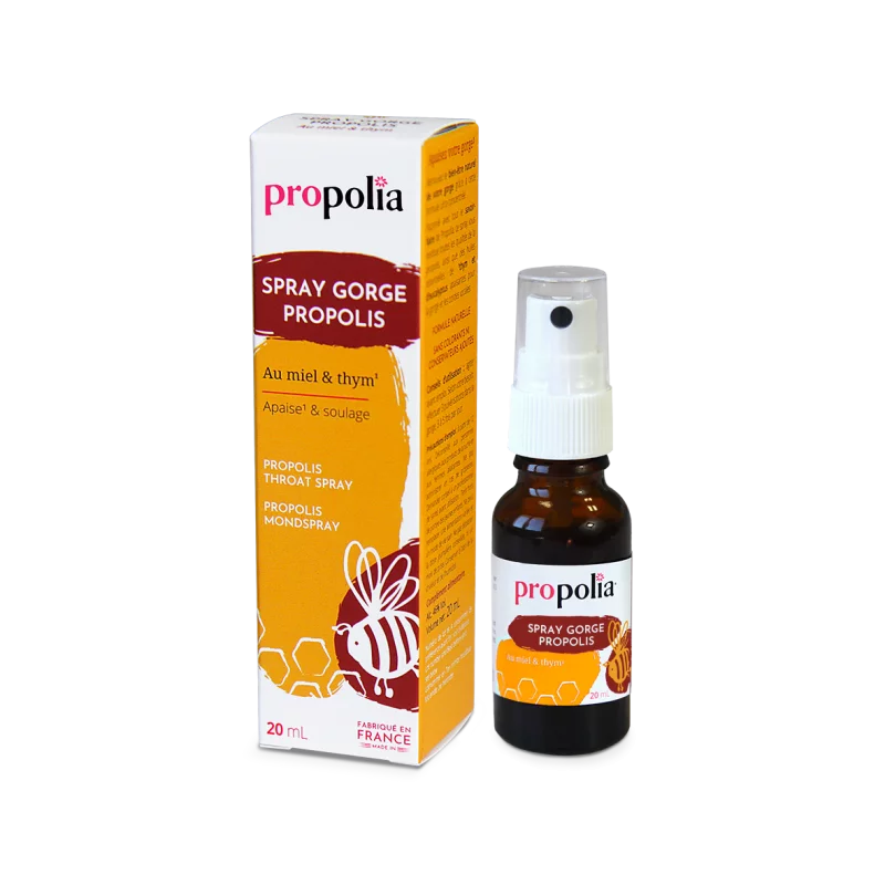 spray-buccal-apaisant SPRAY GORGE - PROPOLIS, MIEL et THYM – Image 1